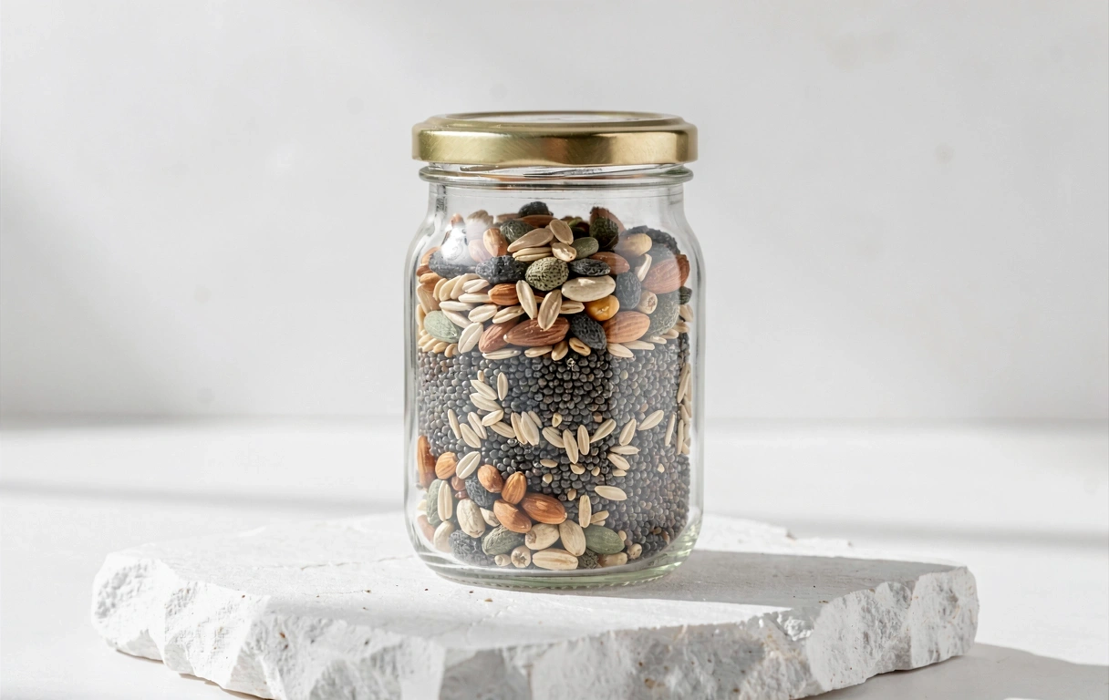 Simbolismo de transparencia y elementos naturales